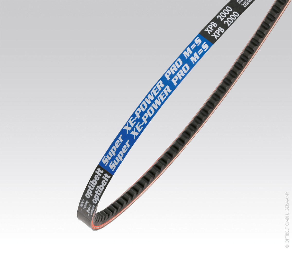 Optibelt · Exemple de produit de la marque: Courroies trapézoïdales crantées à flancs nus · 1 / 2