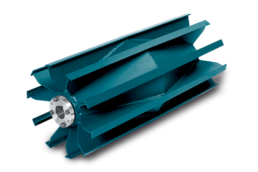 Conveyor wing pulleys