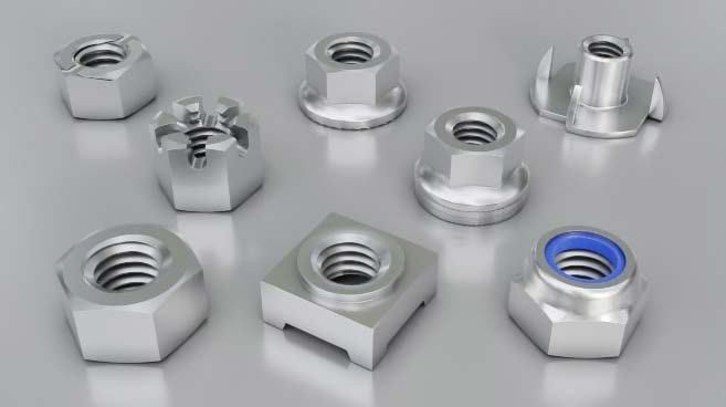 TR Fastenings · 해당 브랜드의 제품 예시: 너트