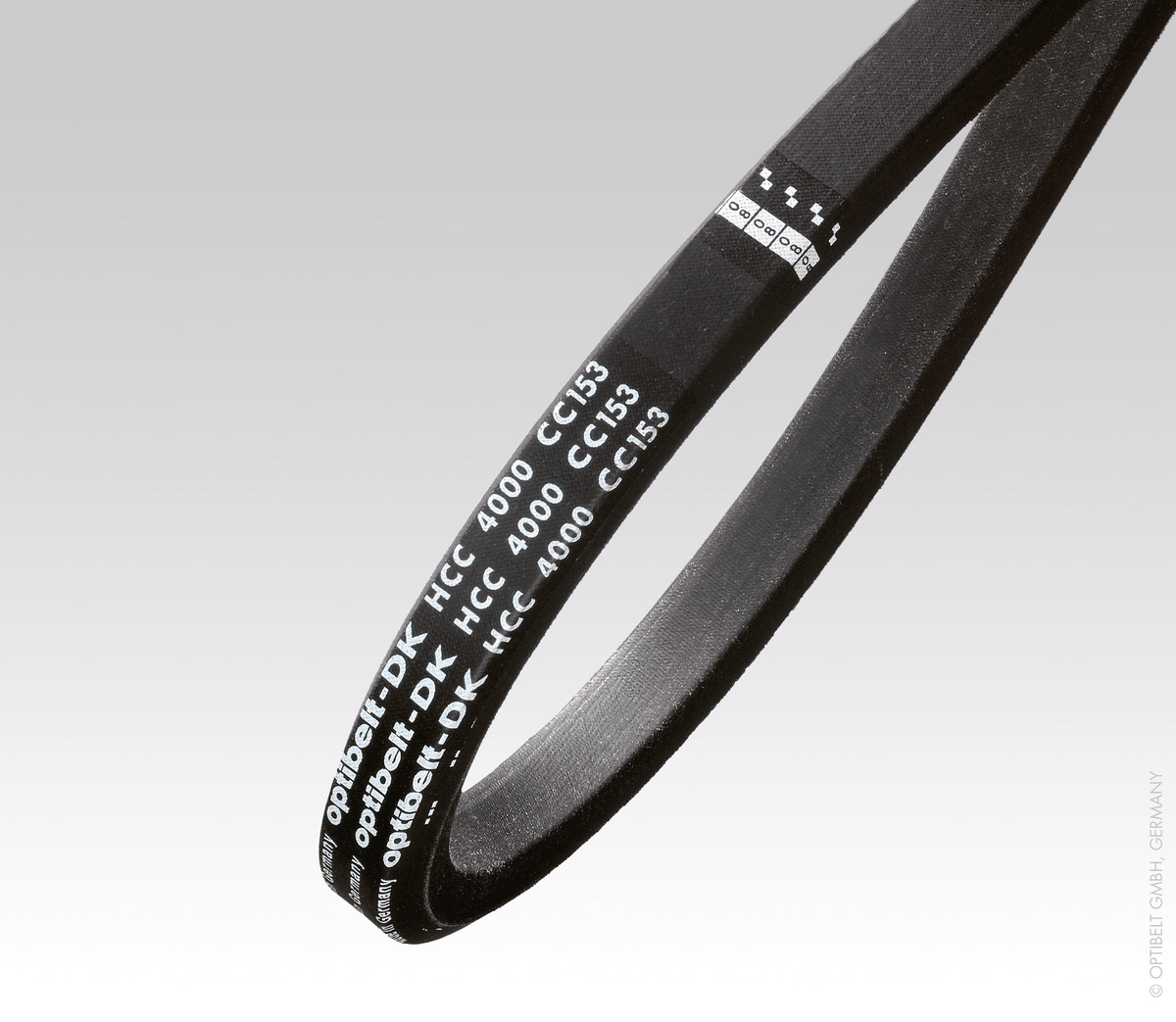 Optibelt · Brand product example: Double-sided / hexagonal V-belts