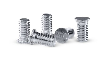 Fixations auto-sertissables