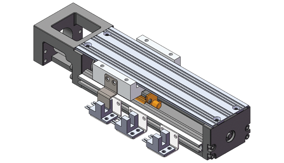 WON ST · Brand product example: Linear actuators and modules